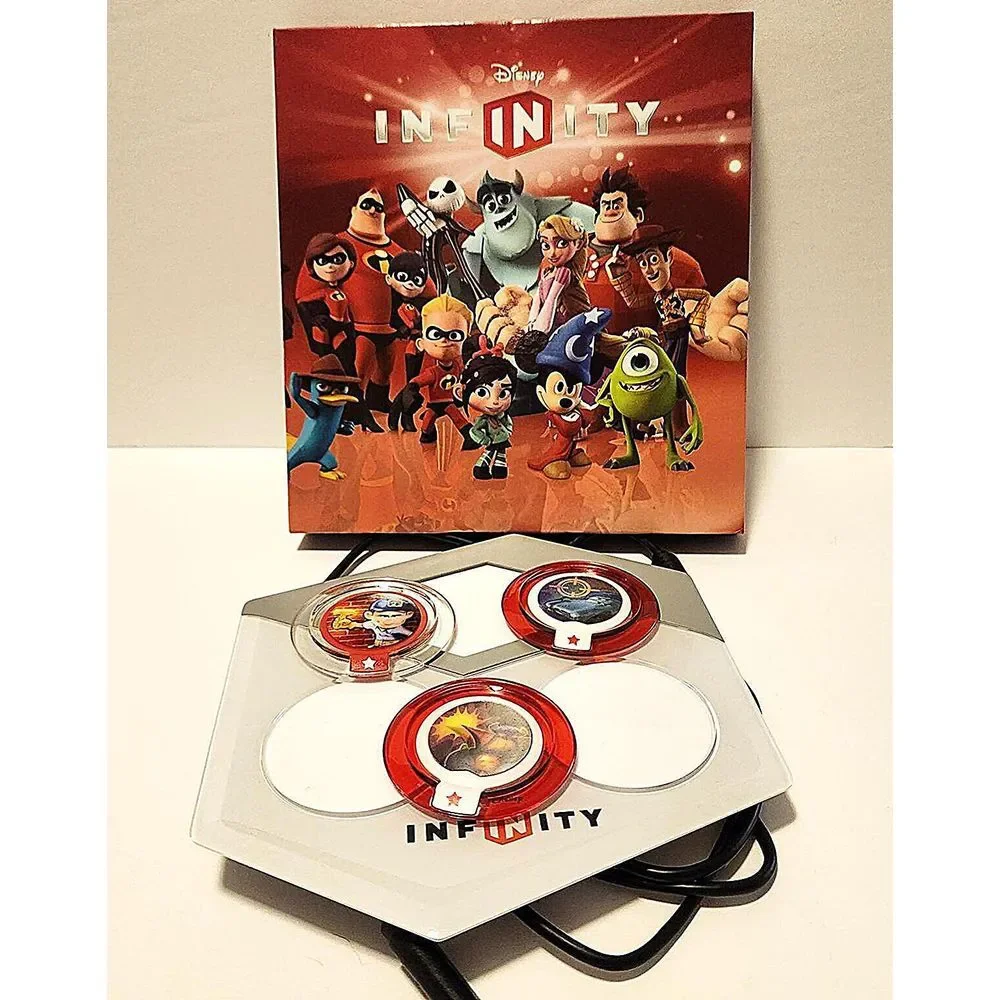 DISNEY INFINITY 1.0 Power Disc Album 23 Discs Complete Muppets Portal EUC